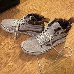 Vans off the wall scotchguard shoes